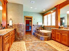 bathrooms optimize the space