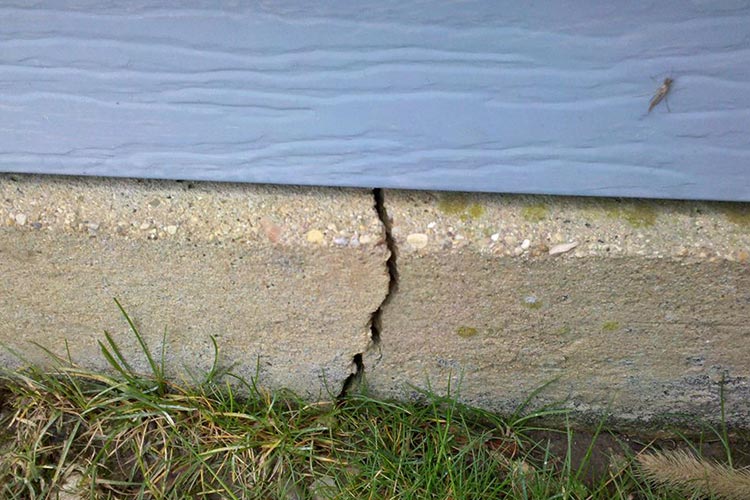 Outside Foundation Problems